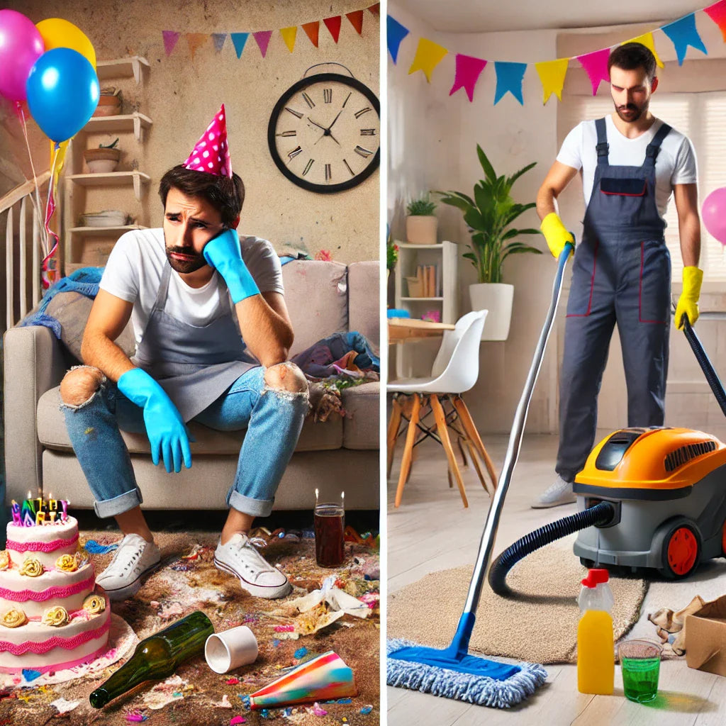 Birthday Party Cleanup: DIY vs. Professional Cleaning – Which One is Right for You?