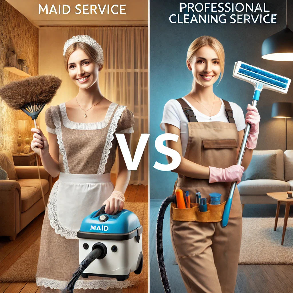 Maid Service vs. Professional Cleaning Service: What’s the Best Choice for Your Home?