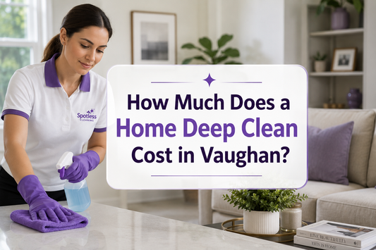 2026 Guide to Cleaning Costs: Vaughan Deep Cleaning & Service Prices