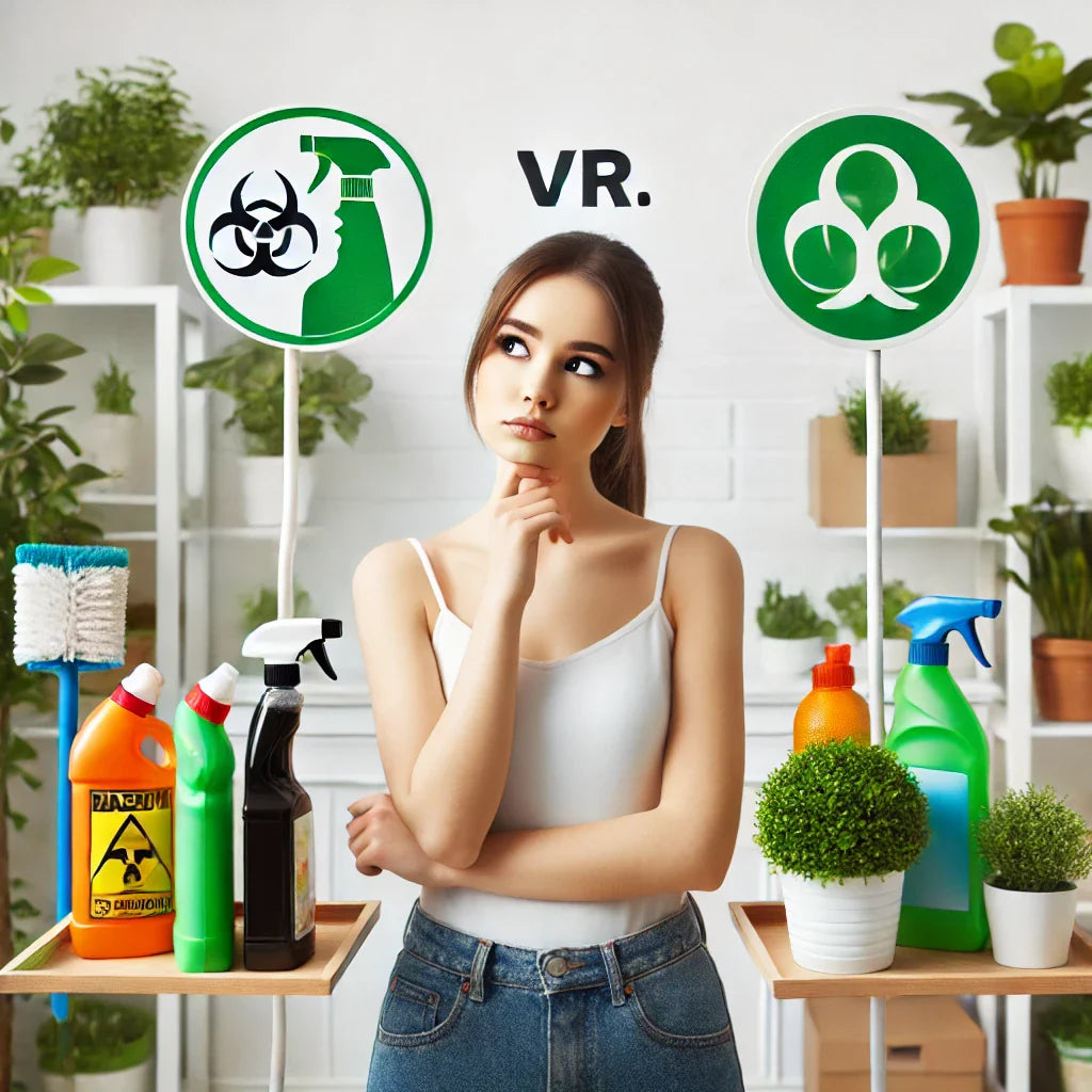 Traditional Cleaning vs. Eco-Friendly Cleaning: What’s the Real Difference?