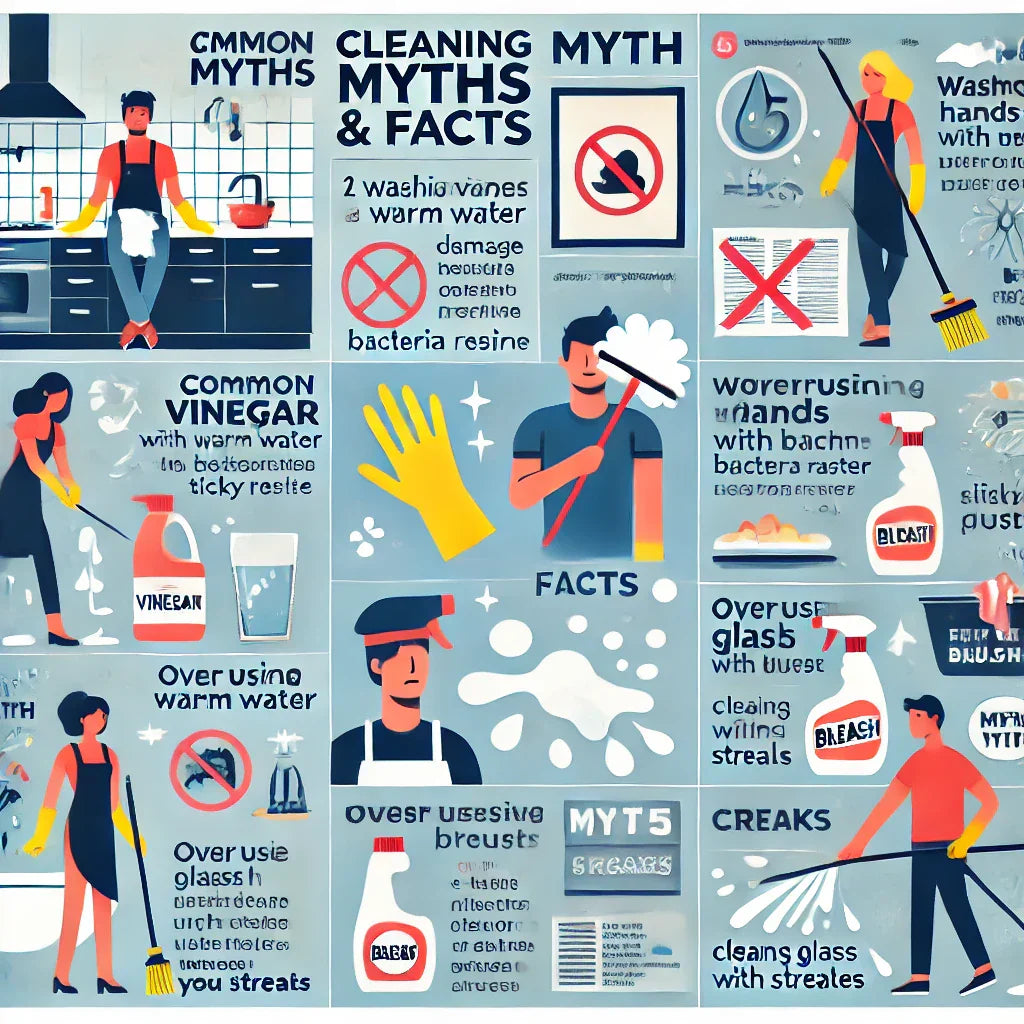 Cleaning Myths Busted: Separating Fact from Fiction for a Healthier Home