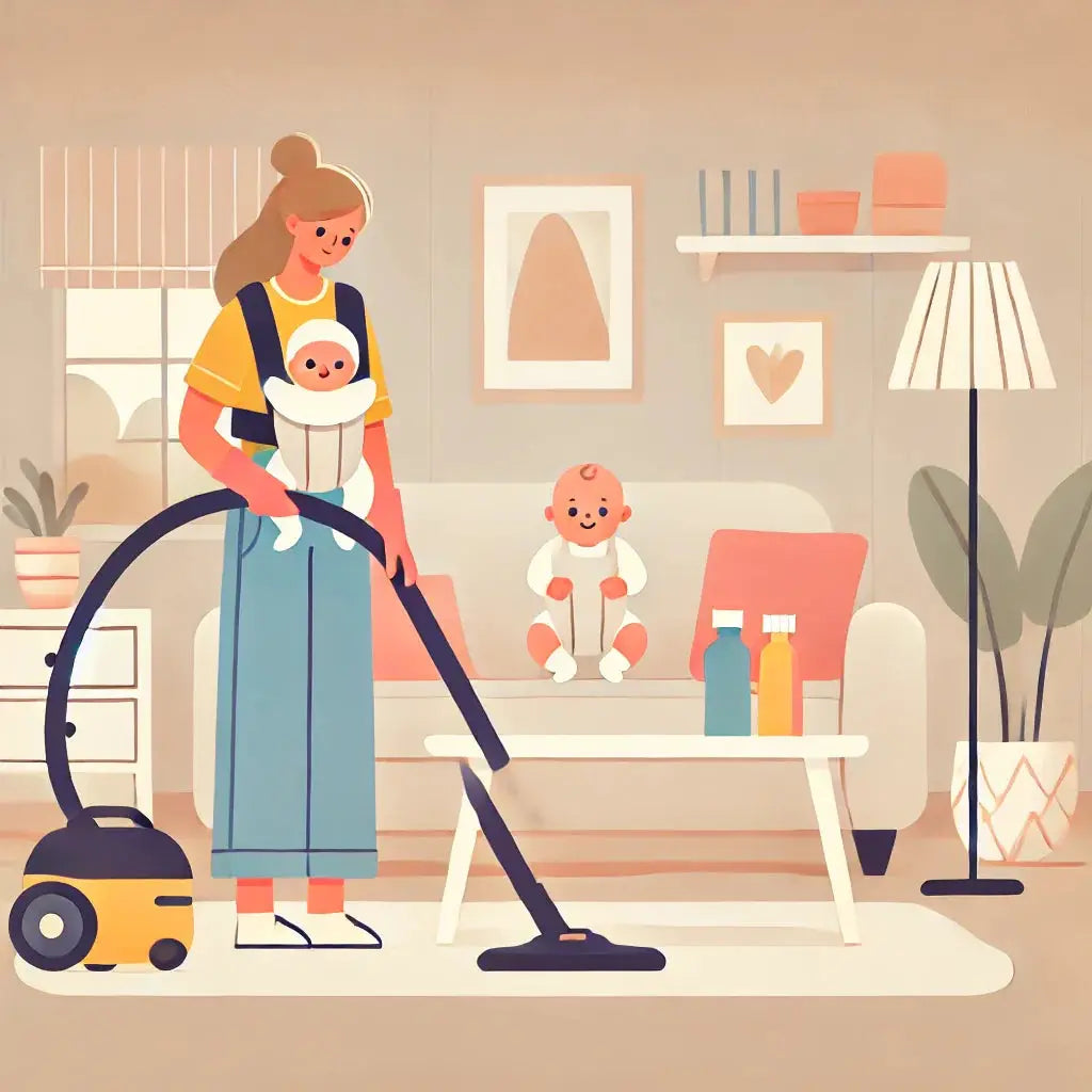 Cleaning Your Home with a Newborn: A Safe & Stress-Free Guide SeeyonClean