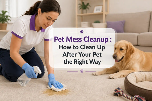 Pet Mess Cleanup: How to Clean Up After Your Pet the Right Way