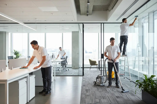 Seeyonclean office cleaners cleaning commercial offices in Ajax. 