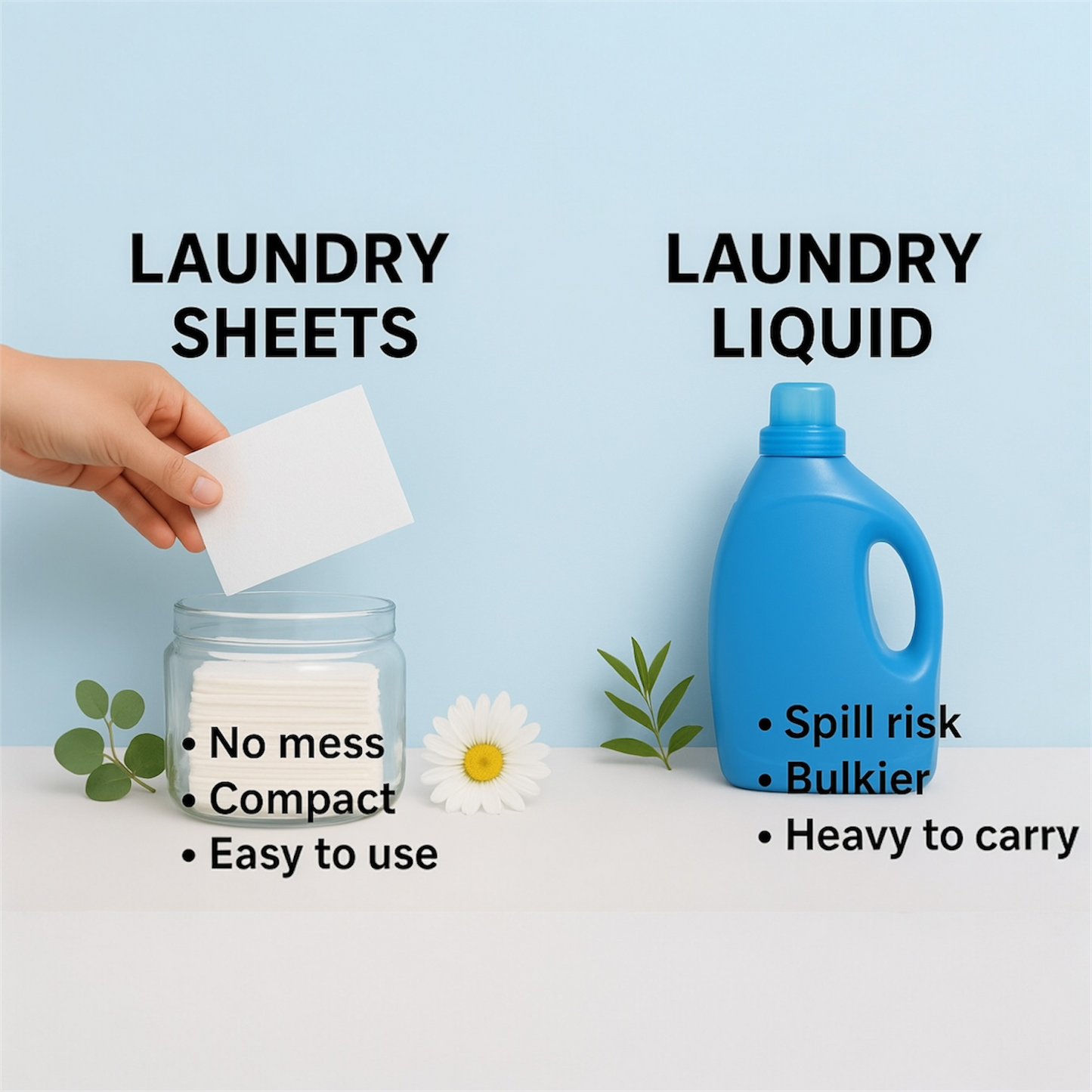 Premium Laundry Detergent Sheets