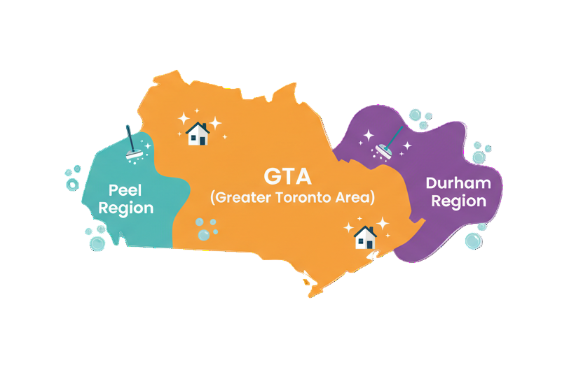 Ontario Service Area map