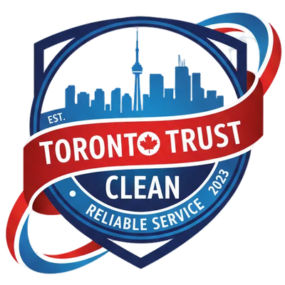 Logo of Toronto Trust with city skyline and text on a white background