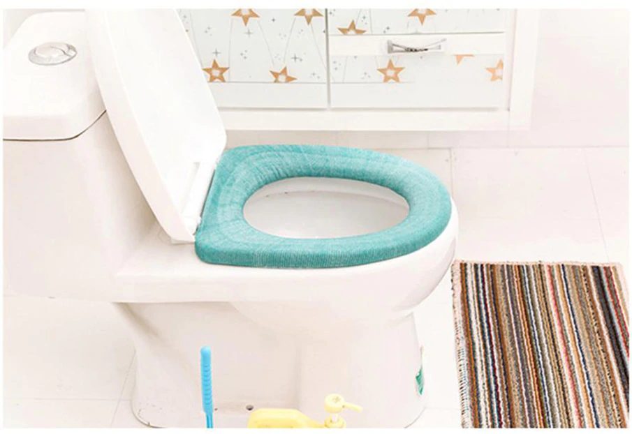 Toilet Seat Cloth Cover - Warm Toilet Seat Covers