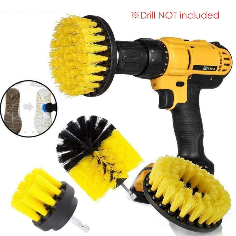 Electric Drill Brush Kit