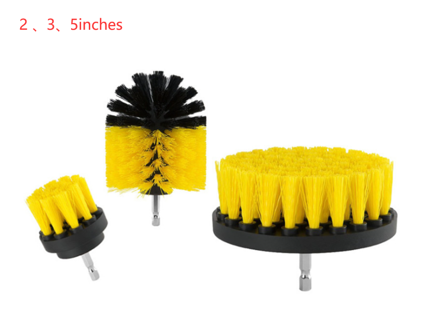 Electric Drill Brush Kit